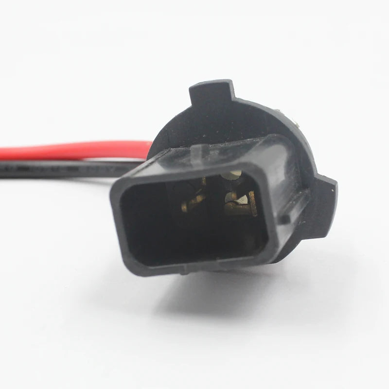 Rockeybright 2pcs P13W 5502 Extension Wiring Harness for Headlight Fog Light DRL Car Light
