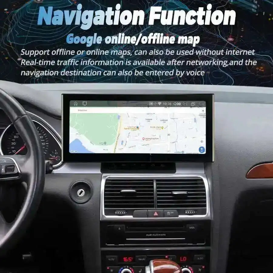 For Audi Q7 4L 2005-2015 Android 15 Auto Car Radio Carplay Screen MMI 2G 3G GPS Navi With  | AUTOKITSHOP