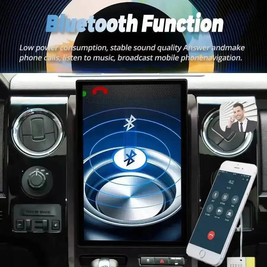 14inch Android 15 For Ford F150 F-150 Raptor 2009 -2012 Multimedia Video Car Radio Screen
