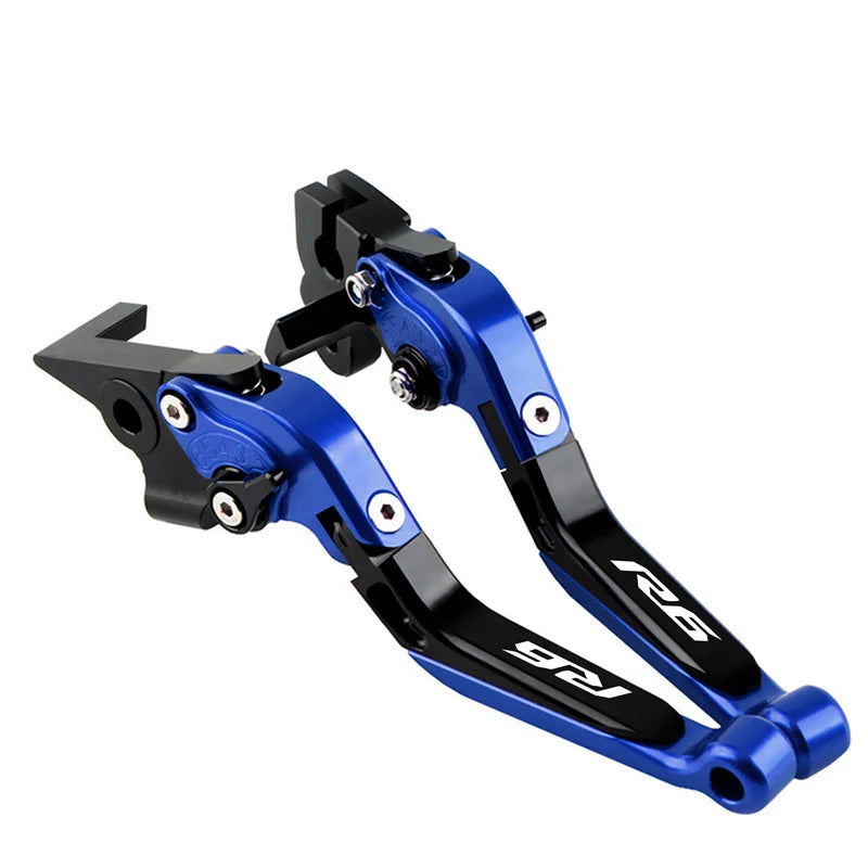 For Yamaha YZF R6 2017-Present Clutch Lever Brake Lever Set Adjustable Folding Handle Levers Mot - Automotive LED Light