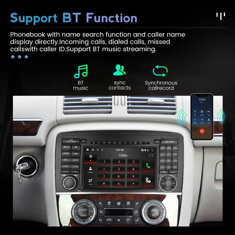Android Car Radio Multimedia for Mercedes Benz R-Class R Class W251 R280 R300 R320 2005 -  | AUTOKITSHOP