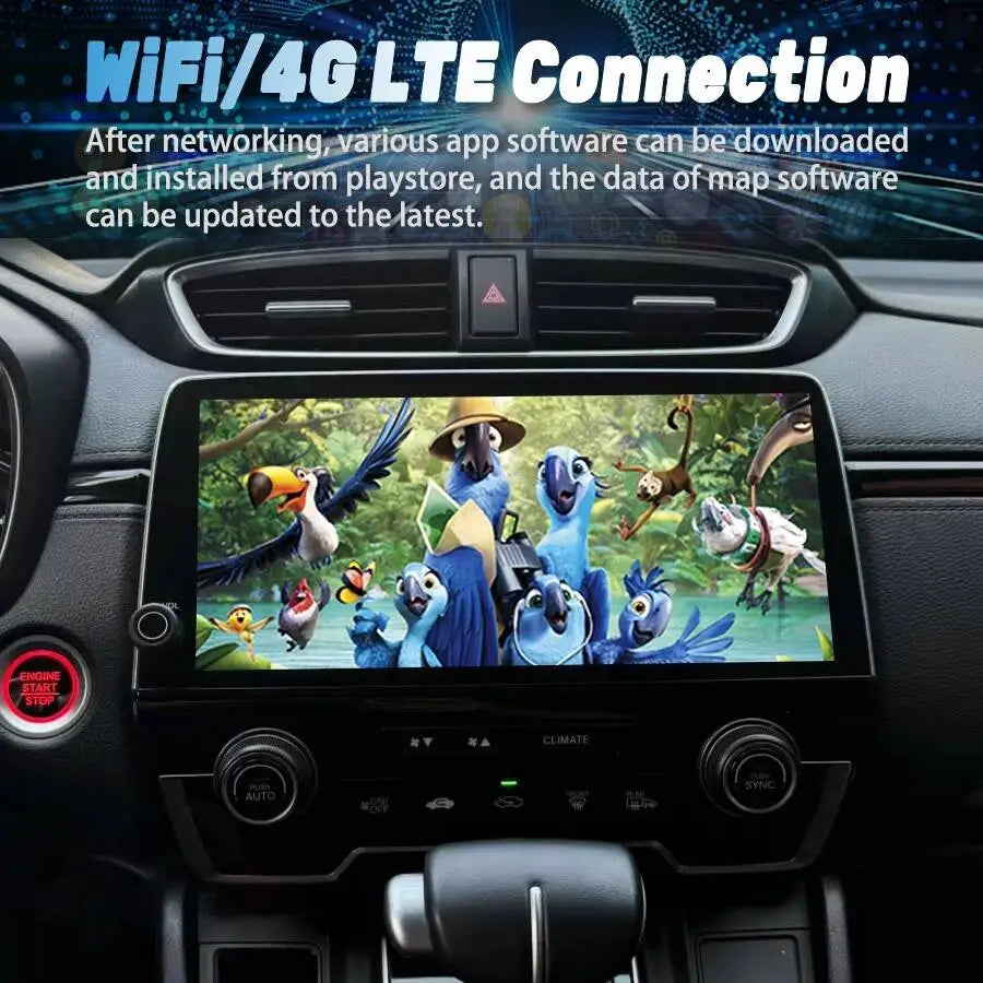 10.33inch Original Style Screen Car Radio Android 13 For Honda Civic 2016 - 2018 GPS Multi | AUTOKITSHOP