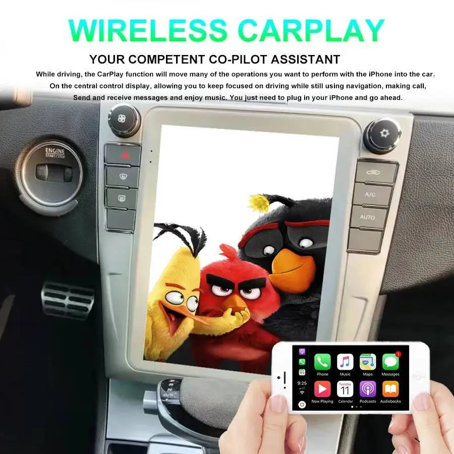 Car Multimedia Video Player GPS For VW Passat B7 CC 2010-2016 Radio Tesla Style Screen Nav