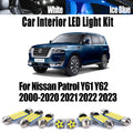 LED Interior Light Kit for Nissan Patrol Y61 Y62 2000- 2020 - Canbus Dome Map Door Trunk Bulbs | AUTOKITSHOP