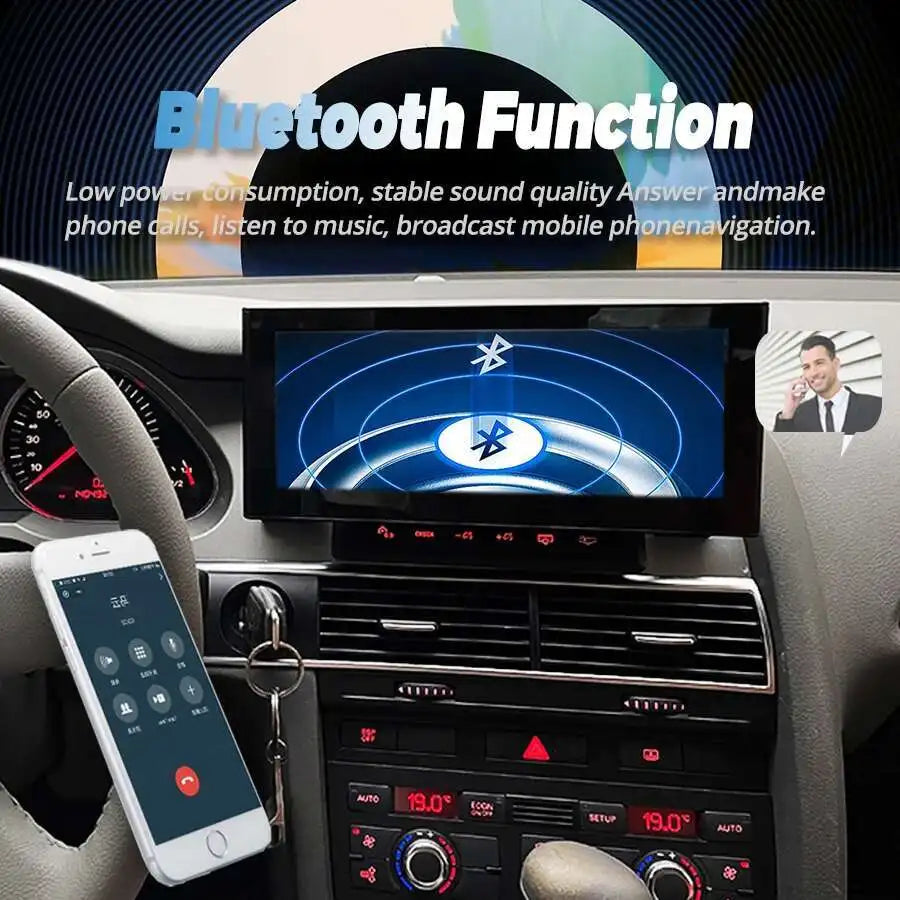 12.3" 10.25" For AUDI A6 2005-2011 Android Screen Stereo Car Multimedia Video GPS Head Uni