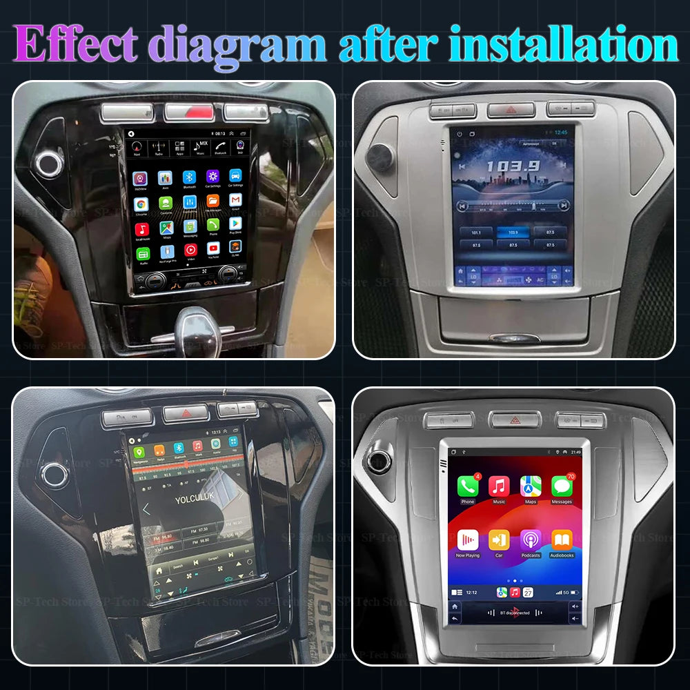 9.7 Inch Android 16 For Ford Mondeo 4 Mk4 2006-2010 Ar Radio Player Navigation Gps Stereo  | AUTOKITSHOP