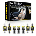 ABRIGHT Car Interior LED Lights Canbus For Nissan X-Trail Xterra Versa Titan Sentra T30 N5