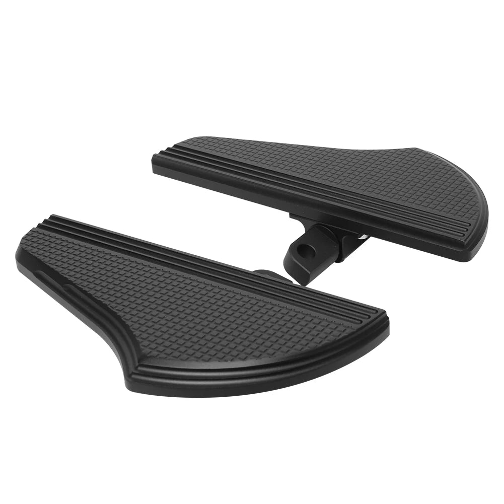 Motorcycle Rear Passenger Floorboards Male Mount Foot Pegs Footrest For Harley Touring Electra G - Automotive LED Light