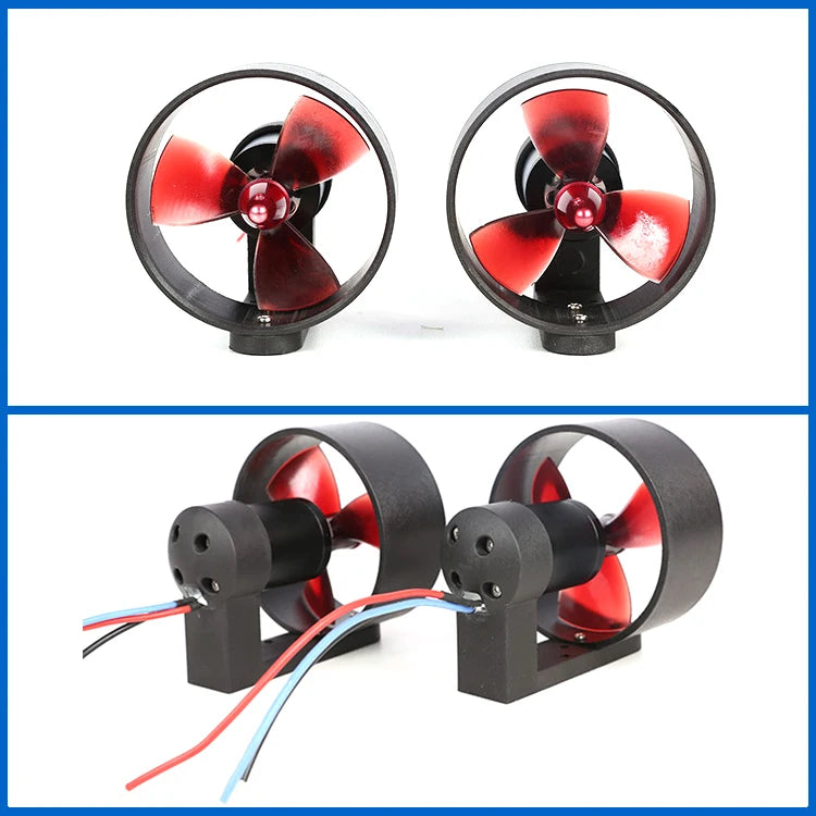 600W Powerful 5kg Thrust Electric Turbine Underwater Thrust CW CCW Propeller for RC Boat B