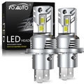 TOAUTO H4 LED Lights Bulbs 6000K 120W H7 LED Headlight Canbus H11 H4 Car Turbo Lights With