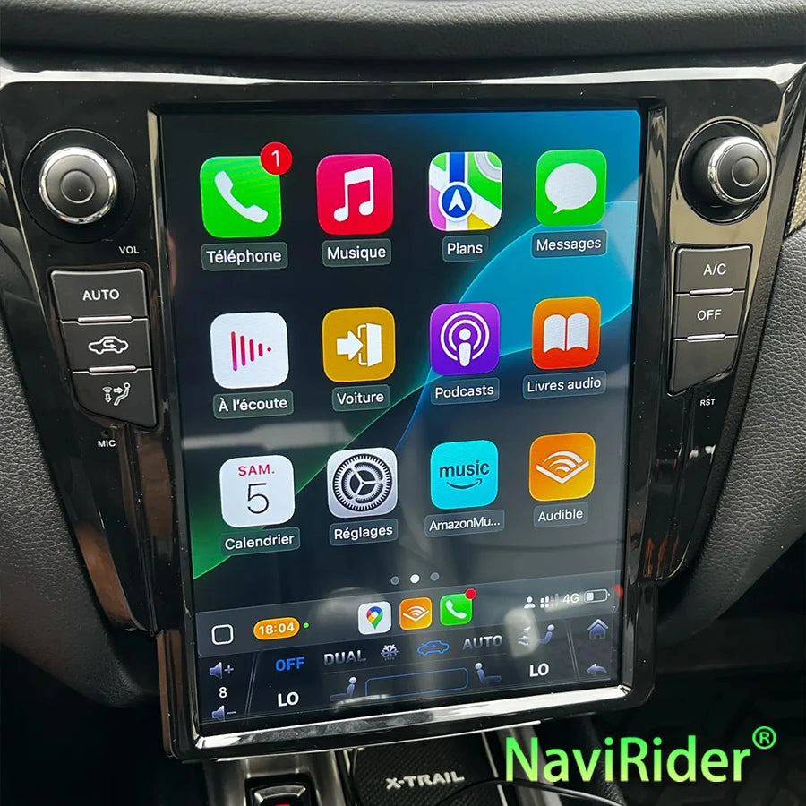 12.1" Android Touch Screen For Nissan Xtrail X-Trail Qashqai 2012-2020 Car Multimedia Vide