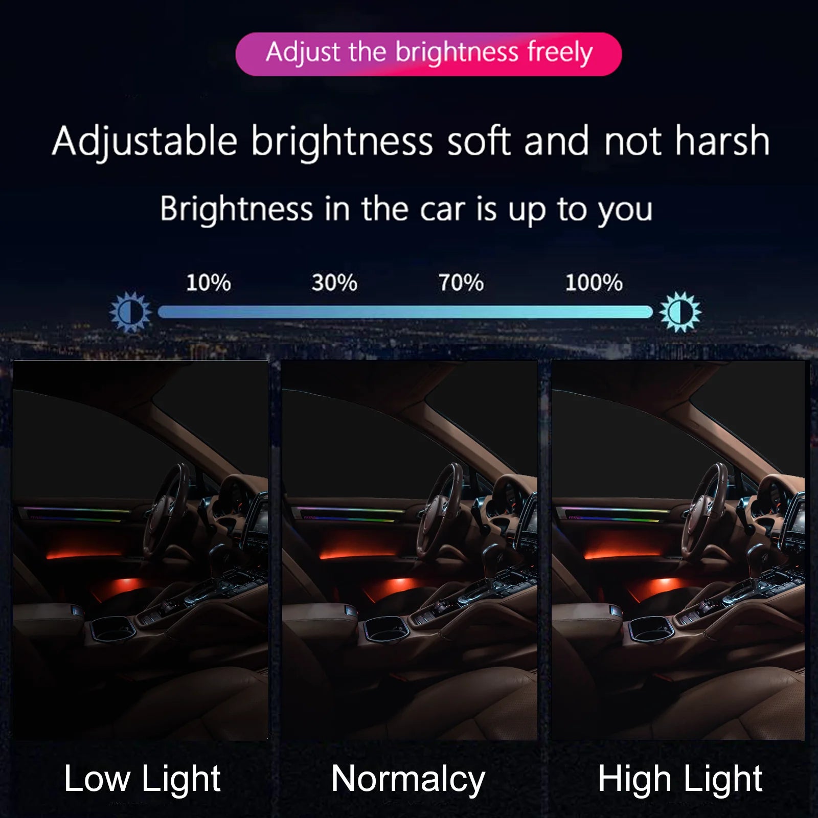 RGB - Ambient Light - for Porsche 2010-2017 - Car Interior Lighting | AUTOKITSHOP