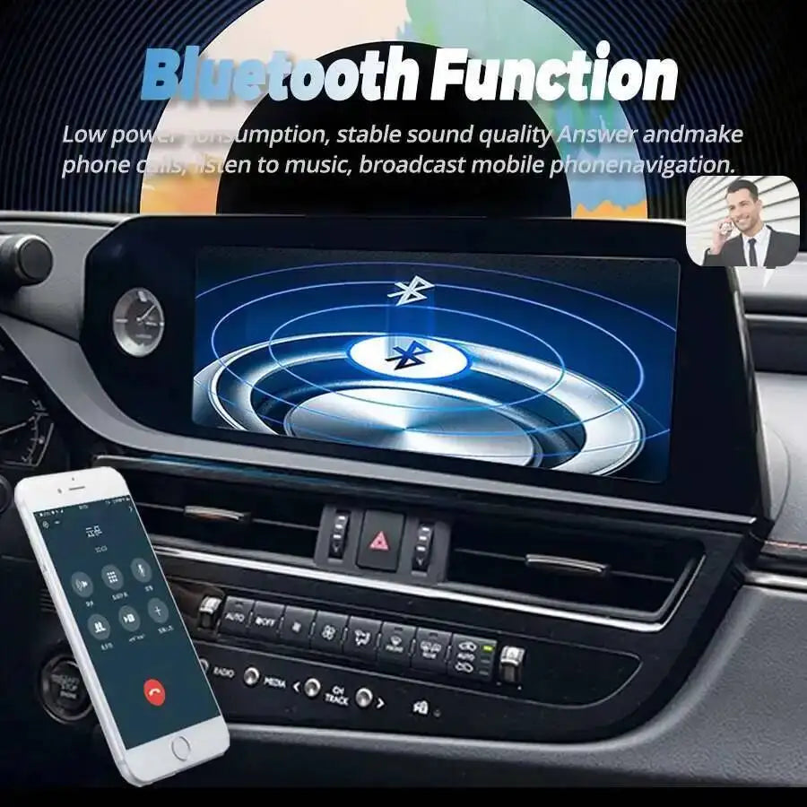 12.3inch GPS Wifi Car Radio Screen Multimedia Player CarplayFor Lexus ES ES300h ES350h ES3
