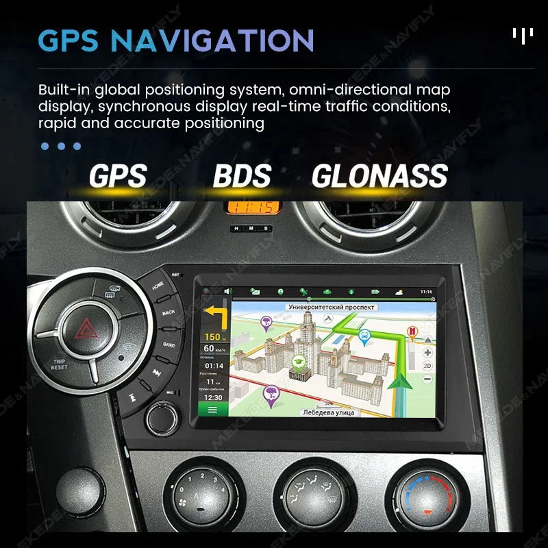 Android All in One 2 Din Car Radio for Ssangyong Kyron Actyon 2005-2011 Wireless Carplay A | AUTOKITSHOP