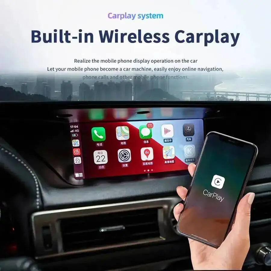 10.25inch Linux Car Radio CarPlay ForLexus gs GS200 GS250 GS300 GS350 GS450 2013-2019 Mult
