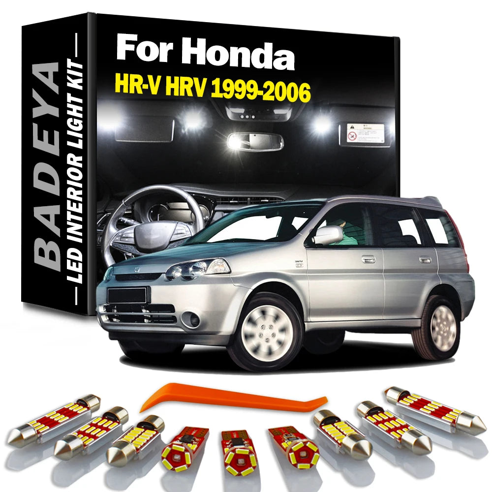 10-Piece LED Interior Light Kit for Honda HR-V HRV - Canbus Error-Free Bulbs | AUTOKITSHOP