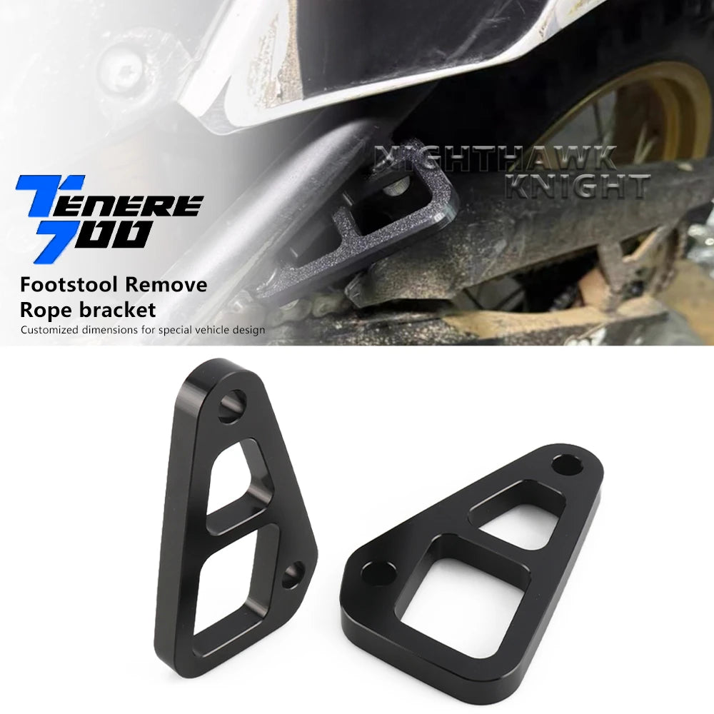 For Yamaha Tenere700 TENERE 700 T700 Rally Motorcycle Footstool Eliminator CNC aluminum alloy Si - Automotive LED Light