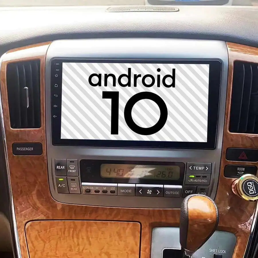 For Toyota Alphard 2007 2006 2005 2004 Car Multimedia Player Android 13 Gps BT Navigation