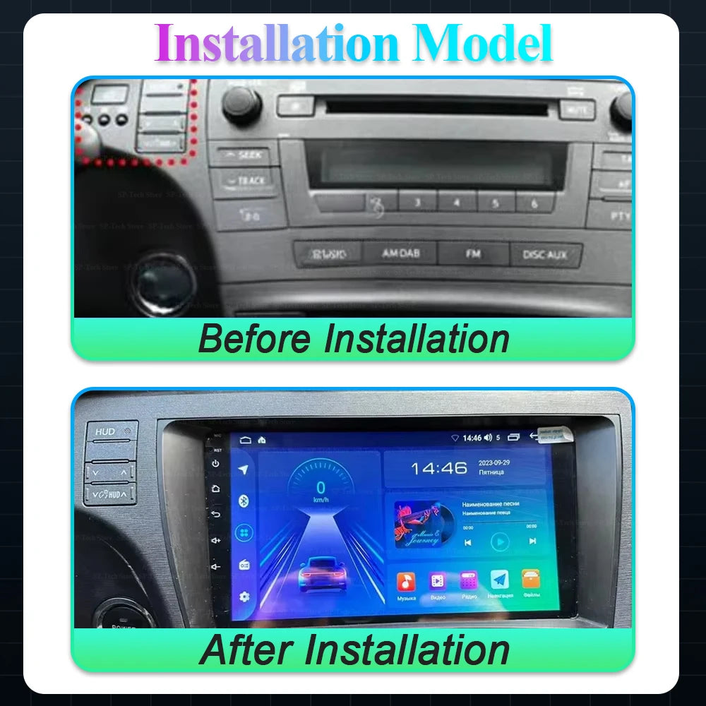 Android 16 For Toyota Prius 3 Xw30 2009-2015 Car Radio Multimedia Video Player Gps Navigat | AUTOKITSHOP