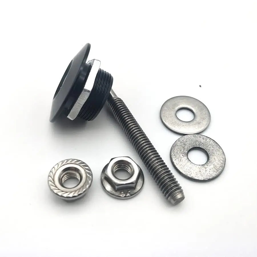 4x Car Push Button Quick Release Hood Bonnet Pin Lock Clip Bumper Latch Kit 30mm