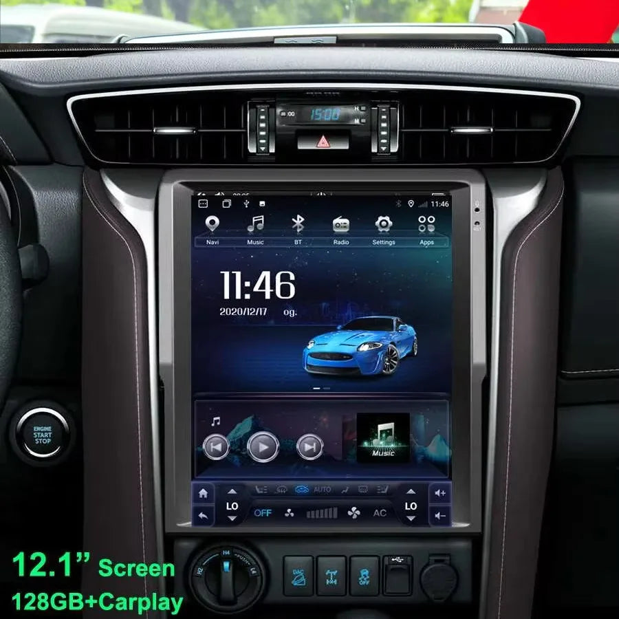 12.1inch Screen For TOYOTA Fortuner HILUX Revo 2016-2022 Car Radio Android 15 Stereo Multi | AUTOKITSHOP