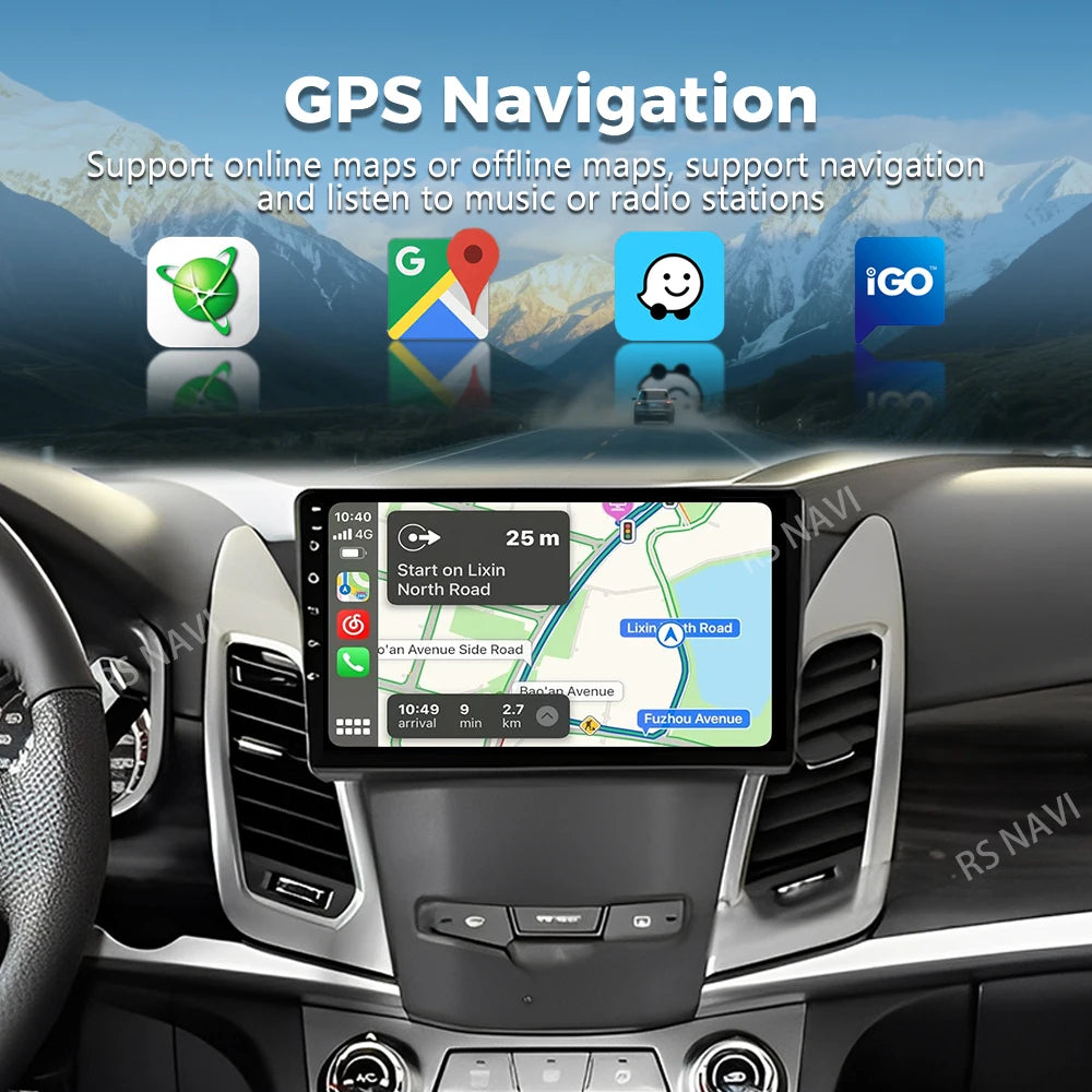 Android 16 For SsangYong Korando 3 Actyon 2 2013 - 2017 2K QLED Stereo Car Radio Multimedi