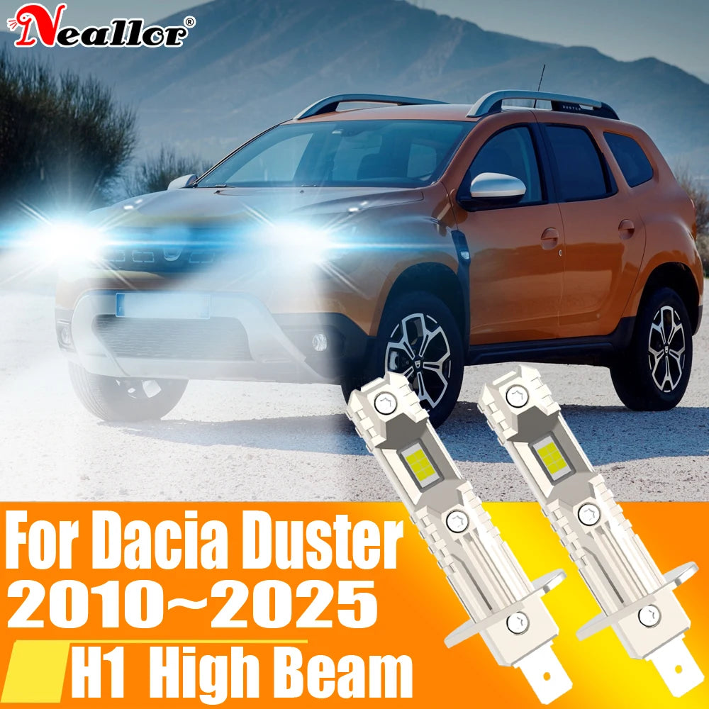 2x H1 Led Light Canbus Bulb Car Headlight High Power Auto Fog Diode Moto Driving Running L