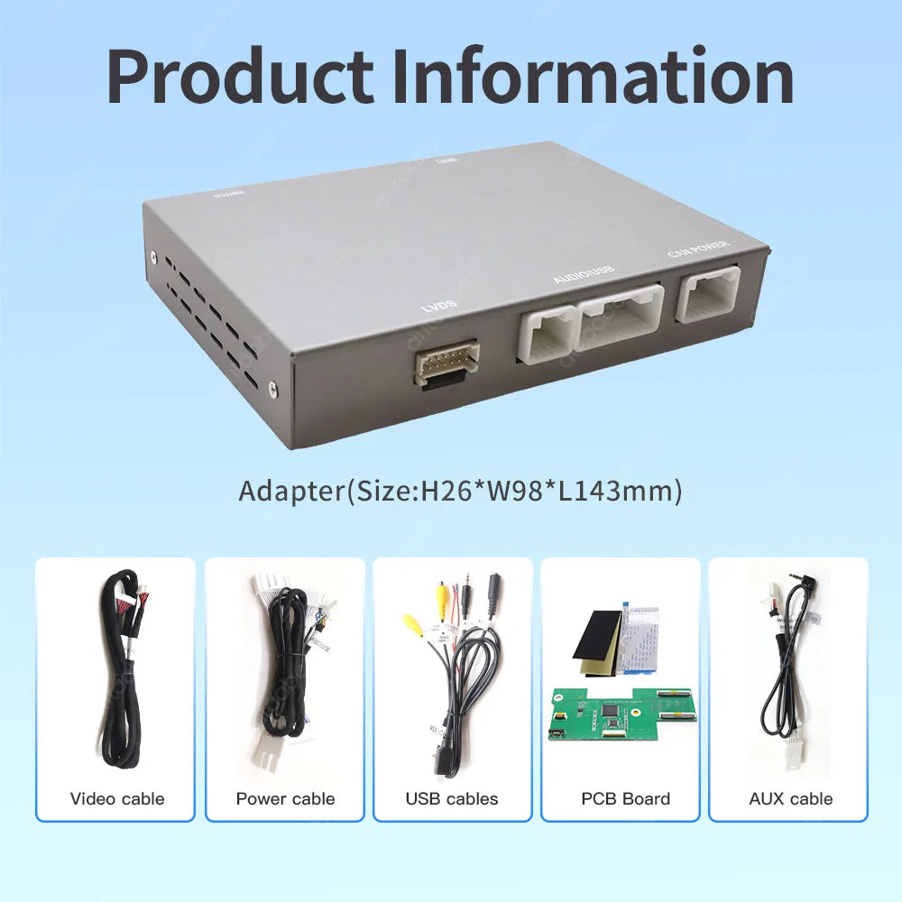 Wireless CarPlay Box for Infiniti 8 inch Screen 2015-2019 Q50 Q60 Q50L QX50 Armada Y62 And | AUTOKITSHOP