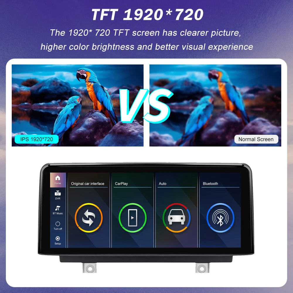 1920*720 Multimedia Touch Screen For BMW 1/2/3/4 Series F20/F21/F22/F30/F31/F33/F34/F36 An | AUTOKITSHOP