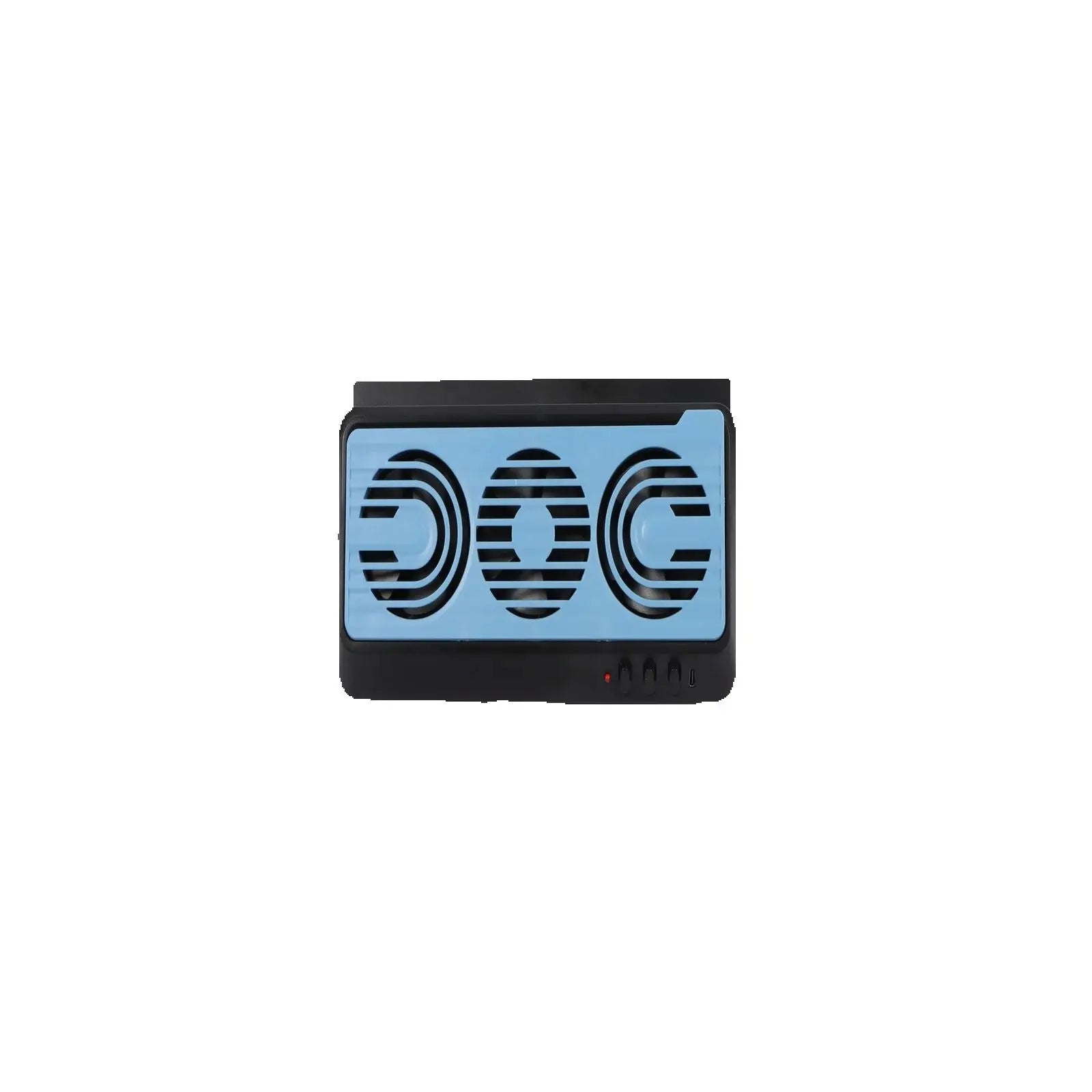 Solar Powered Cooling Fan For Cars Trucks Campers 5W Solar Panel 1.2A 5V 3pcs 1W Motors Ca