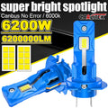 6200W Upgraded H7 Led Canbus 1:1 Mini Size Car Headlights Turbo Fan High Low Beam 6000K Co