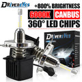 360 CSP CHIPS H7 LED Car Headlights H4 H11 H9 H8 9005 HB3 9006 HB4 Ice Bulbs Turbo Fog Lig
