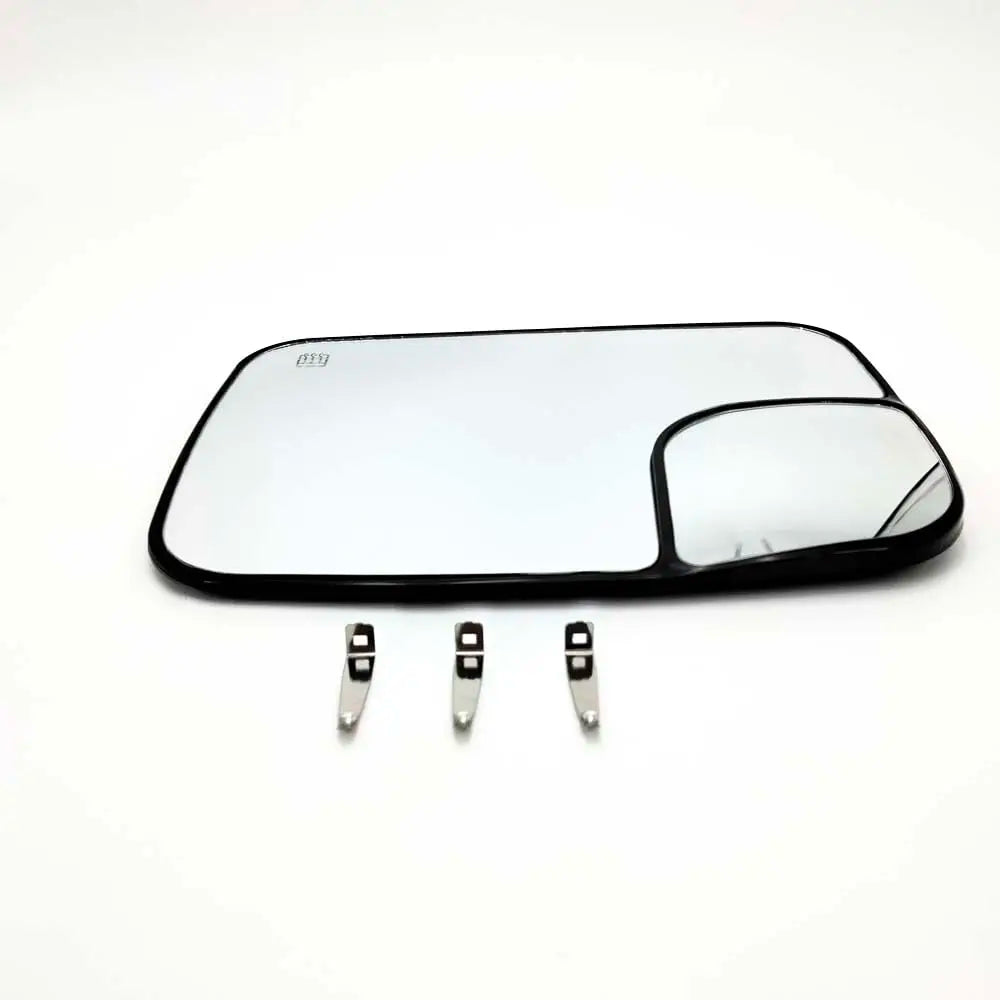 LH Left Side Towing Mirror Glass Heated For Dodge Ram 1500 2500 3500 Truck 05-09
