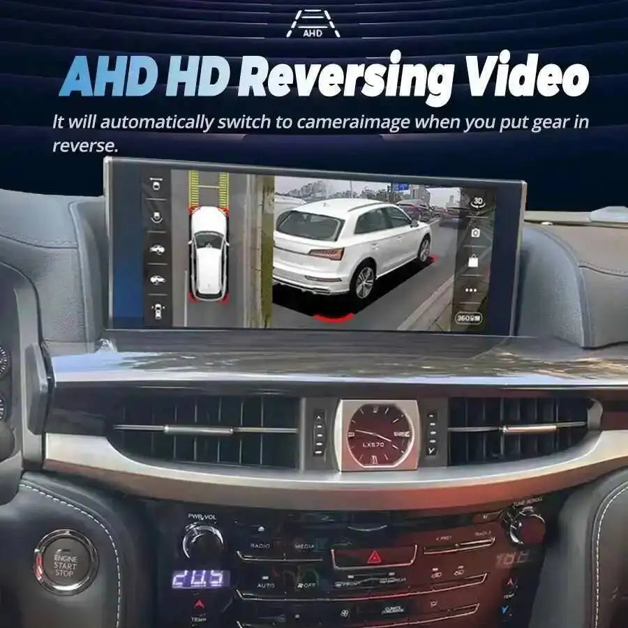For Lexus LX570 2016-2024 Car GPS Android 15 Multimedia Video Player Carplay Navigation WI | AUTOKITSHOP