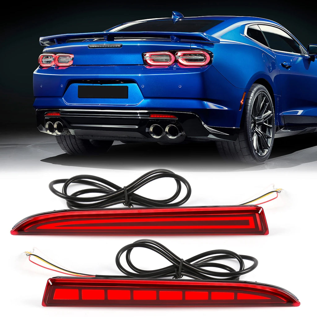LED Rear Bumper Reflector Light For For Cadillac ATS XT5 For Chevrolet Camaro Pontiac G8 F | AUTOKITSHOP