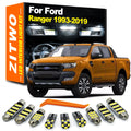 ZITWO Canbus LED Interior Reading Light Kit For Ford Ranger 1993- 2013 2014 2015 for Ford 1993-2013 - Canbus LED Car Lig