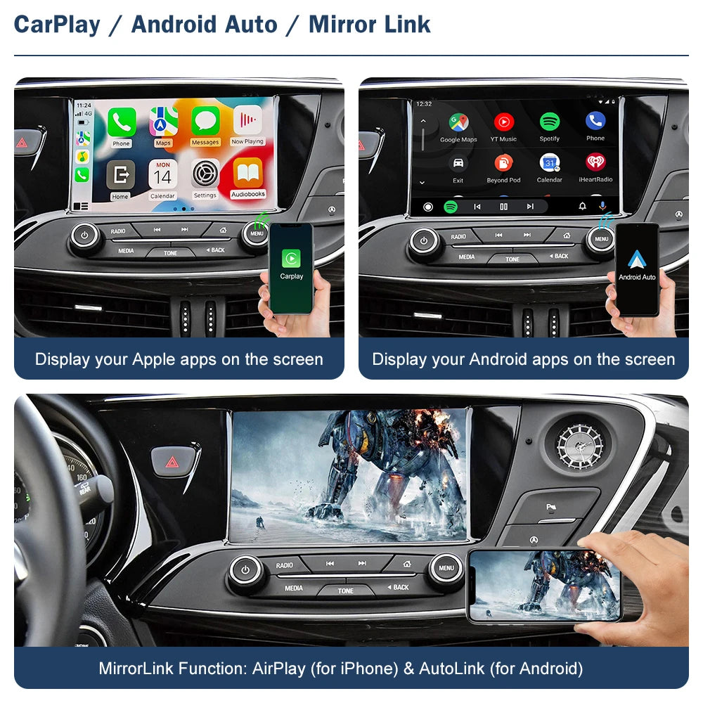 CN Wireless CarPlay for Buick Envision 2014-2019 Android Auto Interface Mirror Link AirPla | AUTOKITSHOP