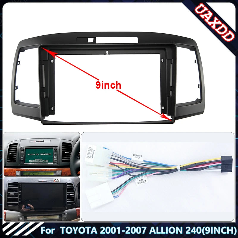 For TOYOTA 2001-2007 ALLION 240 9INCH Car DVD Radio Android Stereo Audio Screen Multimedia