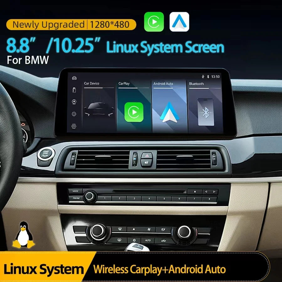 For BMW X5 f15 X6 F16 X3 X1 2014-2017 Android Auto Screen Carplay 10.25inch Car Video Vi L | AUTOKITSHOP