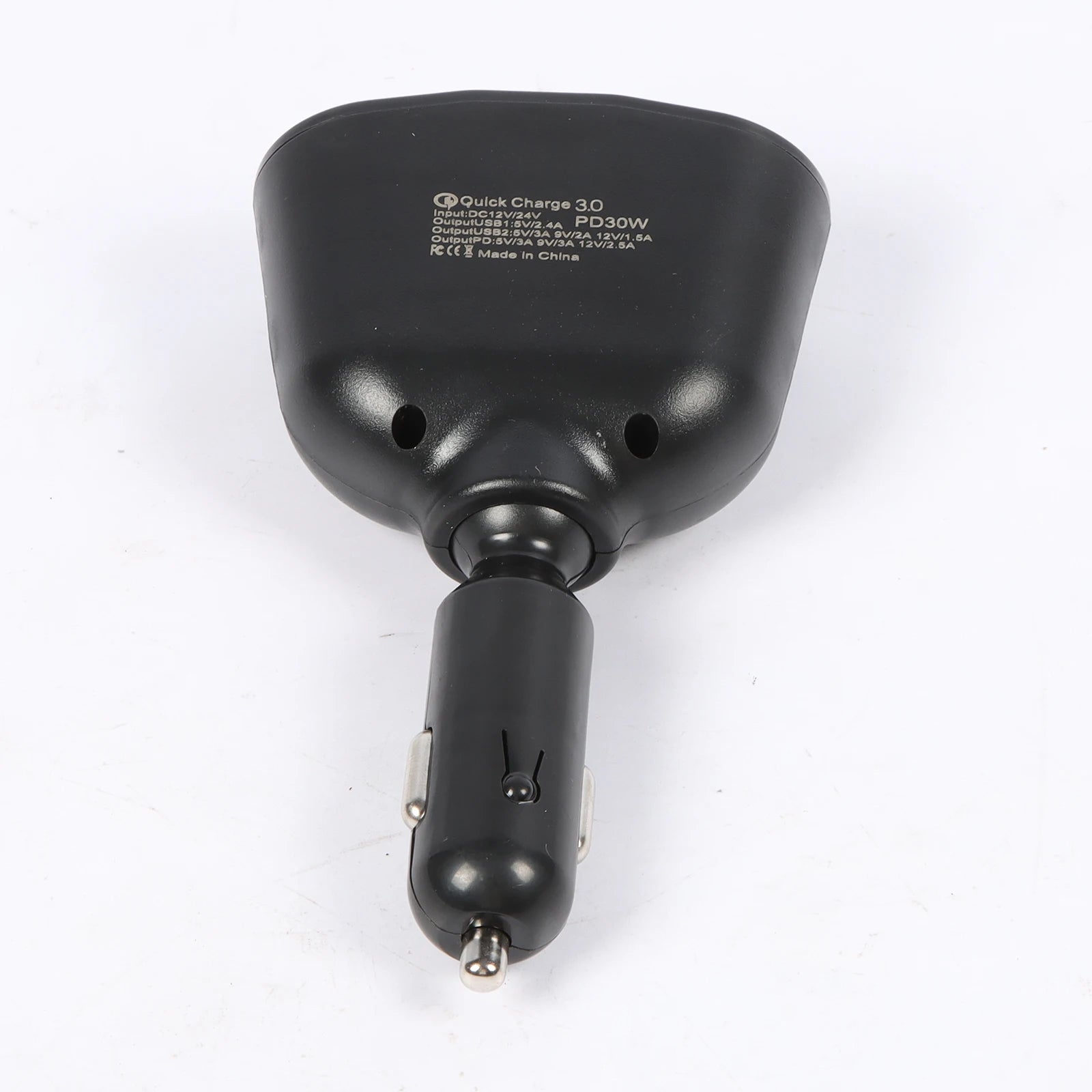 Outlet Dual PD USB 12V 120W Car Cigarette Lighter Socket Splitter Power Adapter Charger Ca