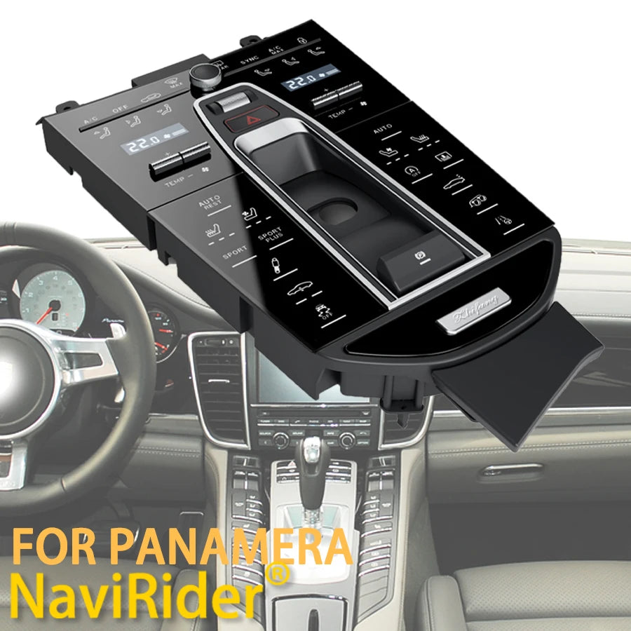 Newly Upgraded For Porsche Panamera 2010-2016 Multimedia Player Center Console Gear Shift
