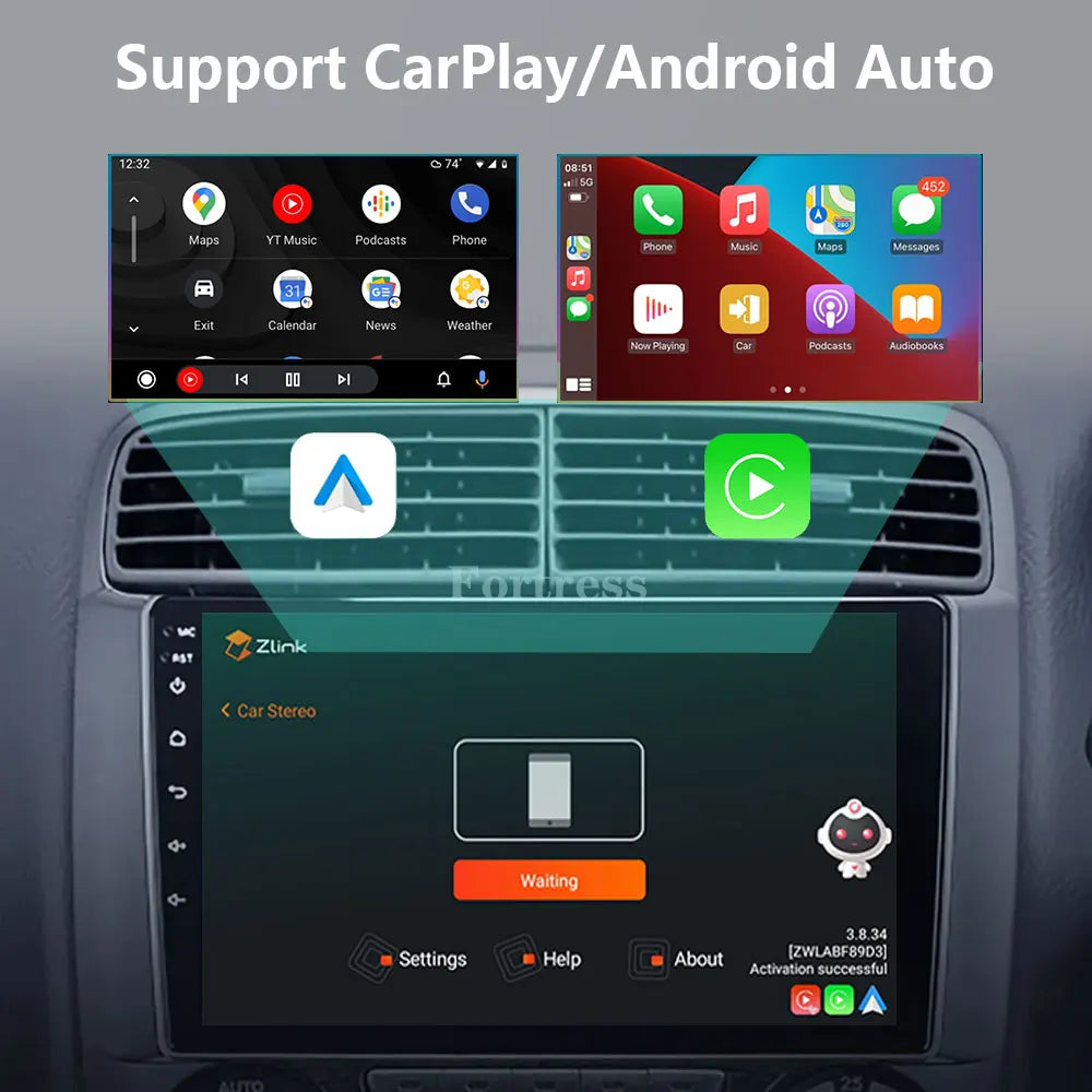 Android 16 For Honda Stream 1 2000 2001 2002 2003 2004 2005 2006 Car Radio Navigation Mult
