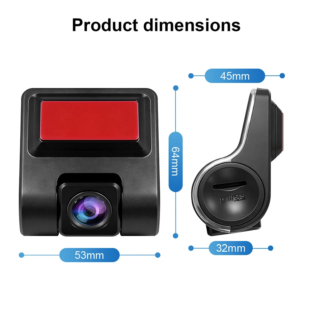 170° DVR Driving Recorder Media Comes with ADAS Driving Assistance Function Recorder Night