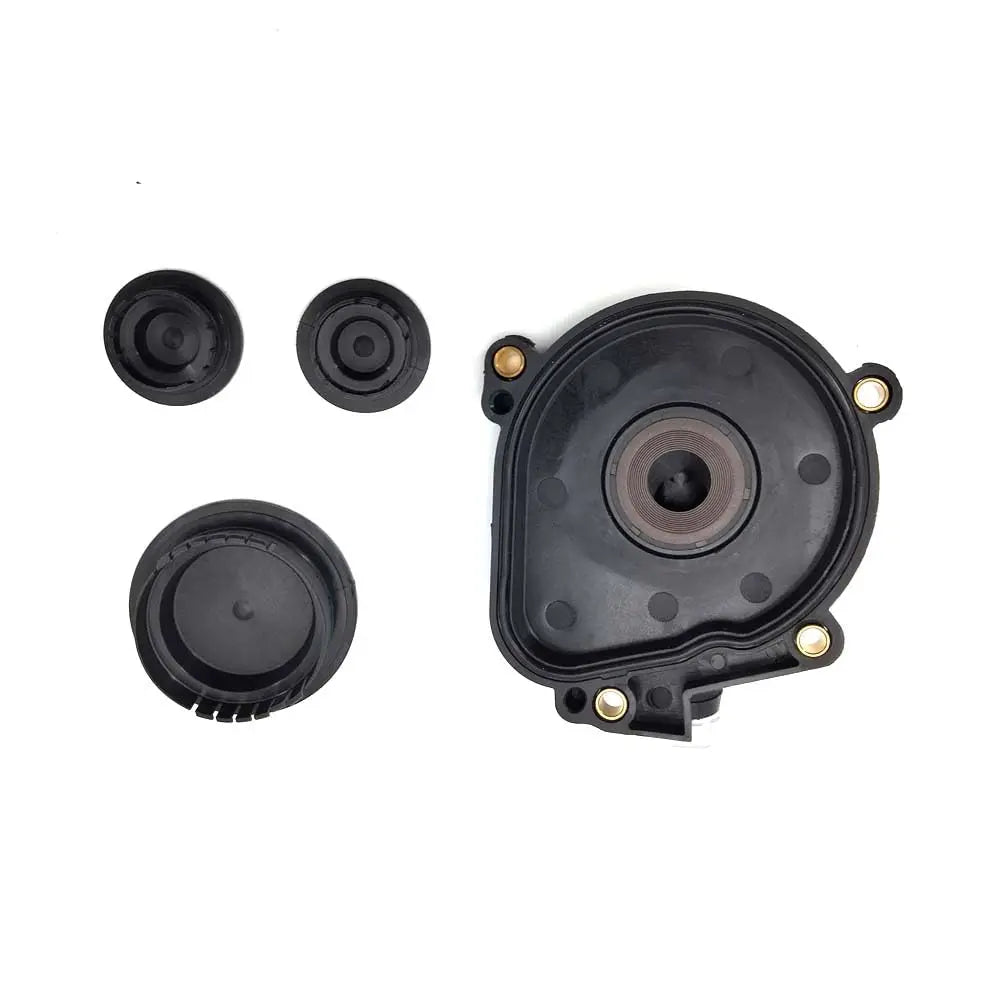 For Mercedes Crankcase Vent Valve Engine Oil Separator Cover & Plugs 2720100631