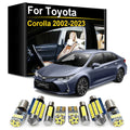 LED Interior Light Kit for Toyota Corolla 2002- 2016 - Canbus Dome Map Door Trunk Bulbs | AUTOKITSHOP