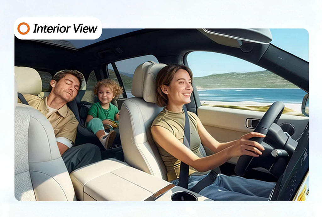 dashcam 4 channels wifi car dvr dashboard cameras for car way back box parking mode 24h front and rear interior 360 dash cam