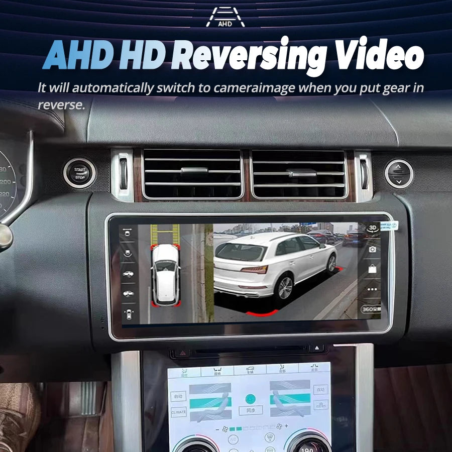 12.3" Auto Stereo For Land Rover Sport L494 Vogue L405 2013-2017 Upgrade To 2022 Android 1