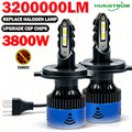 H7 H4 H11 LED Headlight Bulb Ultra Puissant H9 9005 HB3 9006 HB4 Turbo Led Canbus Automobi