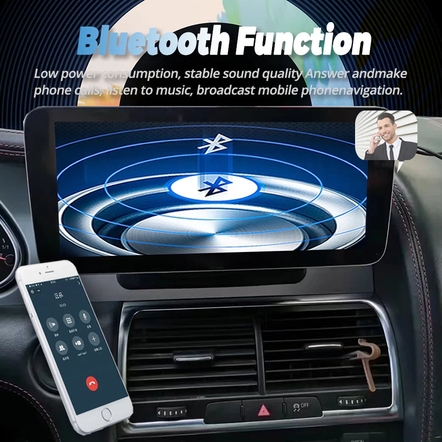 12.3'' Android Car Video Player For Audi Q7 4L 2005-2015 Right Hand Driving GPS Multimedia | AUTOKITSHOP