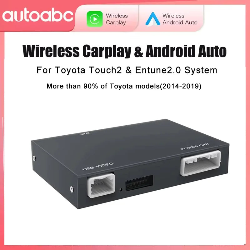 2025 New Carplay Android Auto for Toyota Touch2 Entune 2.0 Highlander Tundra Sienna Prius  | AUTOKITSHOP